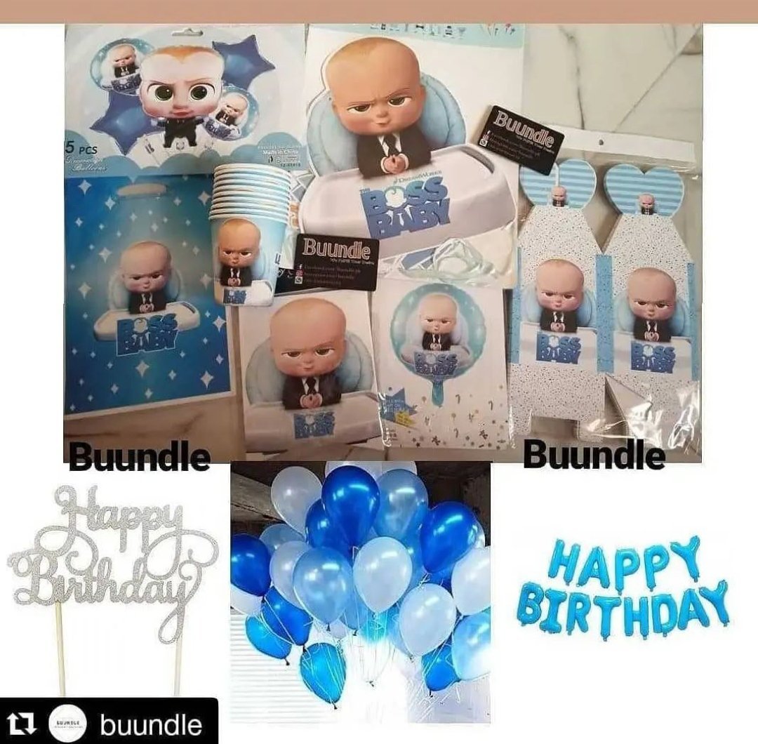 Baby Boss balloons
