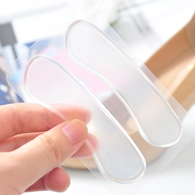 Silicone Gel Women Insoles for Shoes High Heels Adhesive Heel Liner Grips Protector Sticker Pain Relief Foot Care Inserts