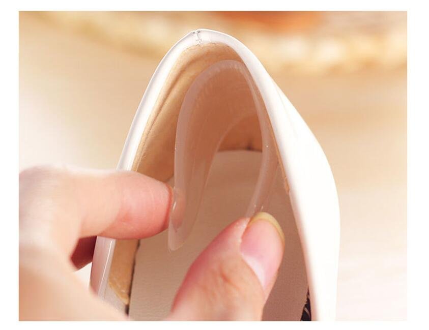 Silicone Gel Women Insoles for Shoes High Heels Adhesive Heel Liner Grips Protector Sticker Pain Relief Foot Care Inserts