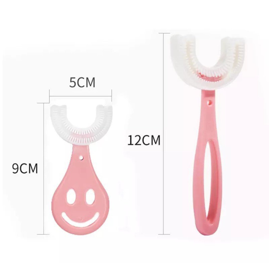 Baby Kid Toothbrush 360 Degree U-shaped Children Toothbrush Oral Care