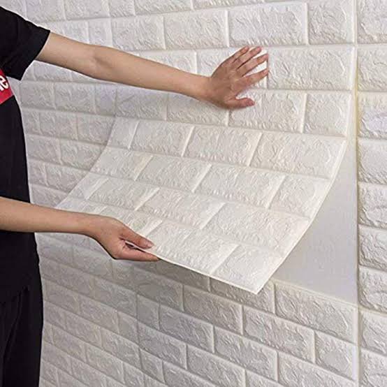 Self adhesive brick Sheets