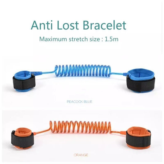 Baby Kids Safety Elastic Strap, Anti Lost Wrist Link Traction Rope, Outdoor Walking Hand Belt, Anti-lost Wristband
