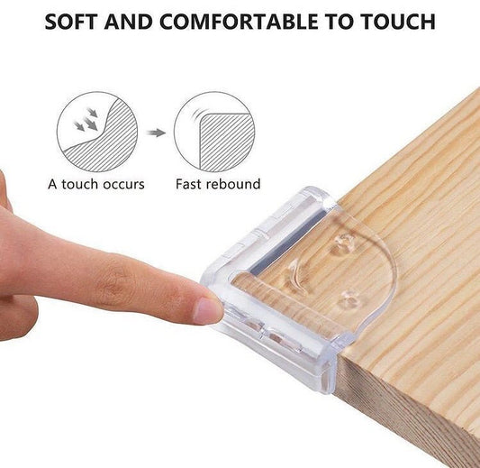 4pcs Baby Kid Silicone Table Corner Protector, Furniture Edge Corner Protector, Anti Collision Guards