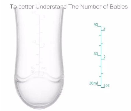 Baby Kid Squeezing Feeding Spoon, Silicone Feeding Bottle Training Spoon, Infant Cereal Food Spoon Infant Cereal Supplement