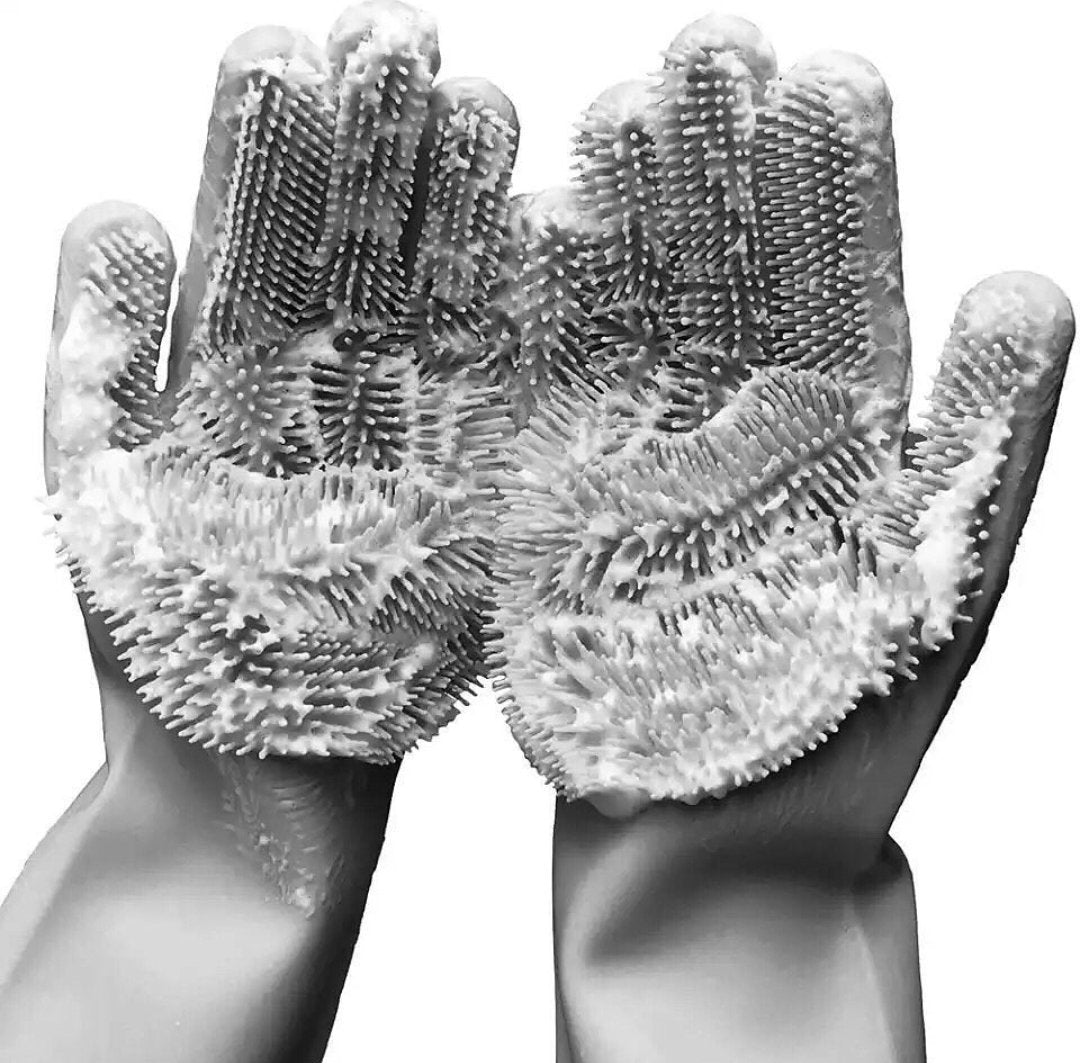 Silicone Washing Gloves