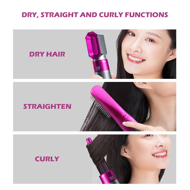 5 In 1 Hair Styler Electric Hair Dryer Brush Professional Complete Styler