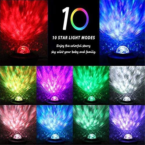 Starry Galaxy Night Projector Lamp