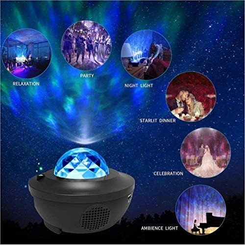 Starry Galaxy Night Projector Lamp