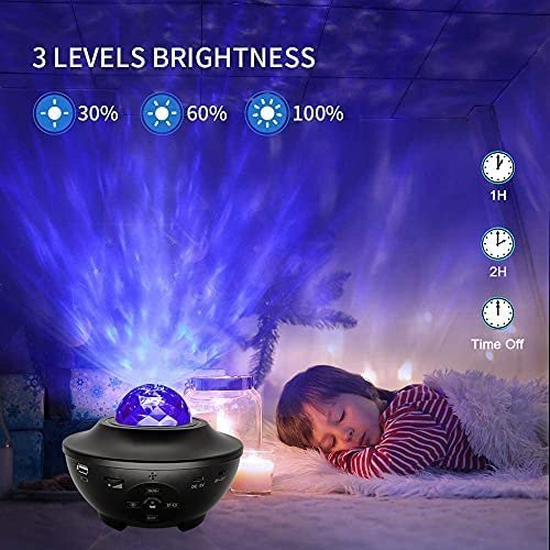 Starry Galaxy Night Projector Lamp