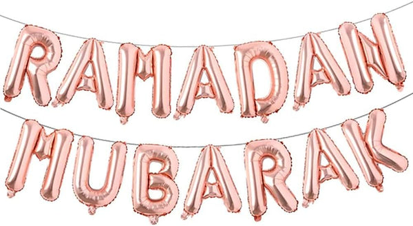 Ramadan Mubarak Foil Balloons