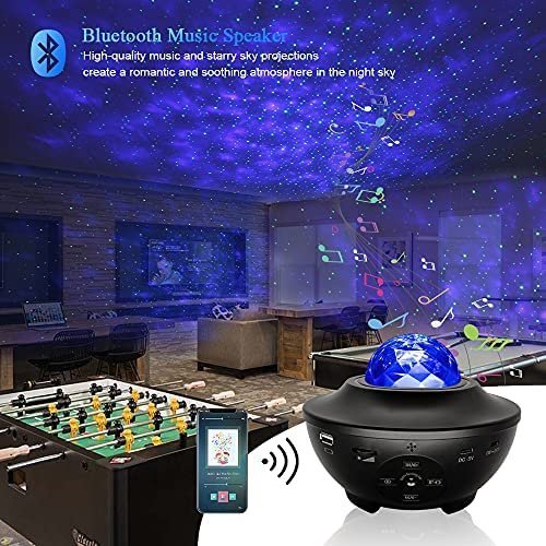 Starry Galaxy Night Projector Lamp