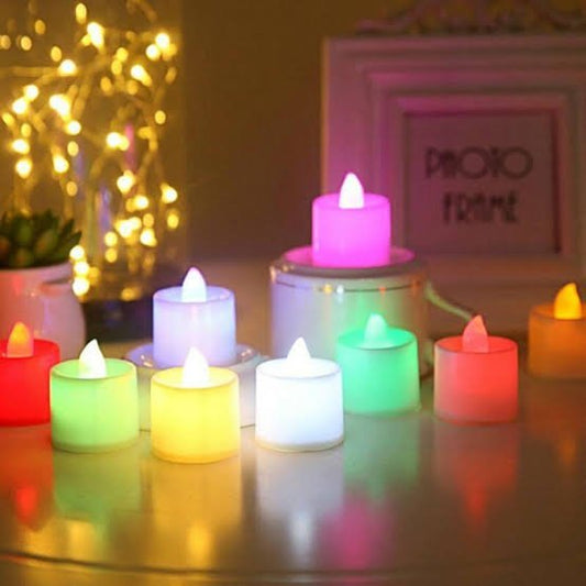 Mini Multicolor LED candles