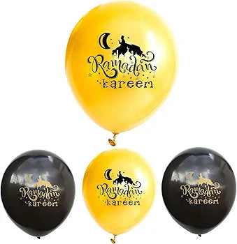 15 pcs Ramadan kareem Latex Balloons