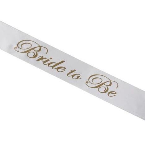 Bride to be Sash