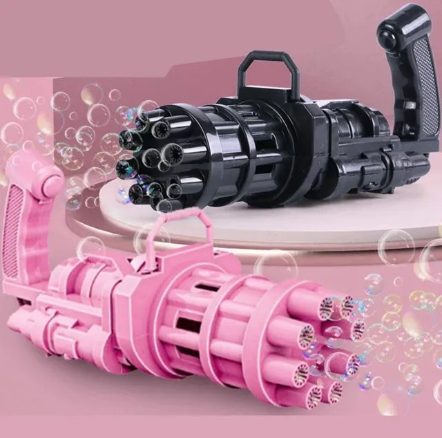 8-Hole Bubble Gun Machine- Kids toy