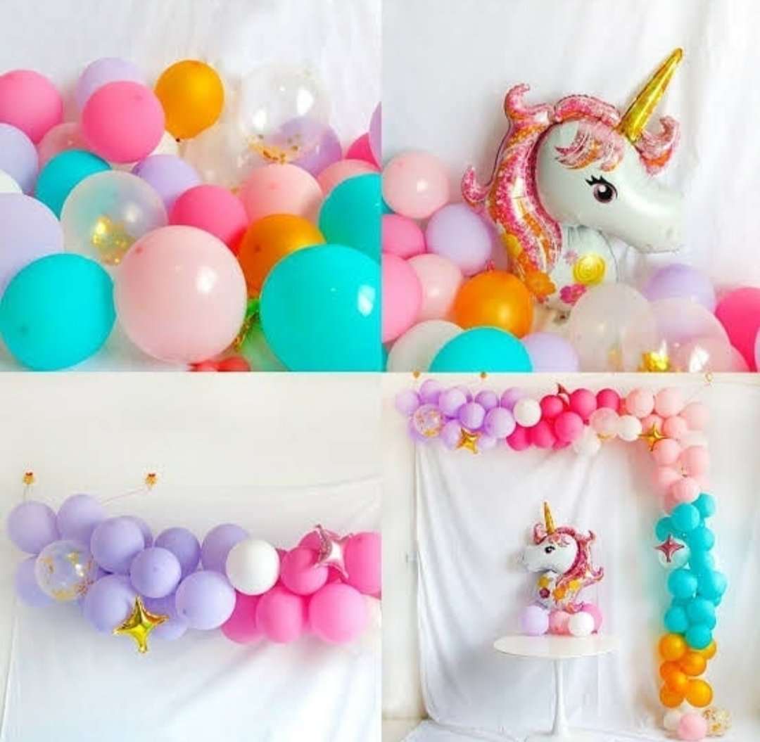 Unicorn Theme Balloons