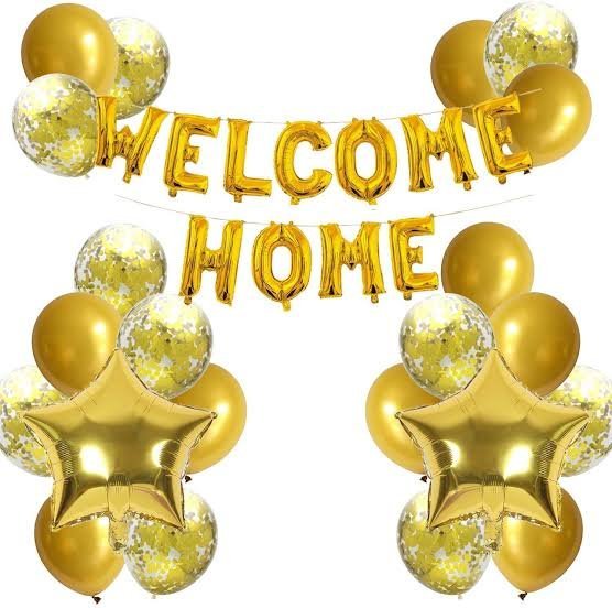 Welcome Home balloons deal