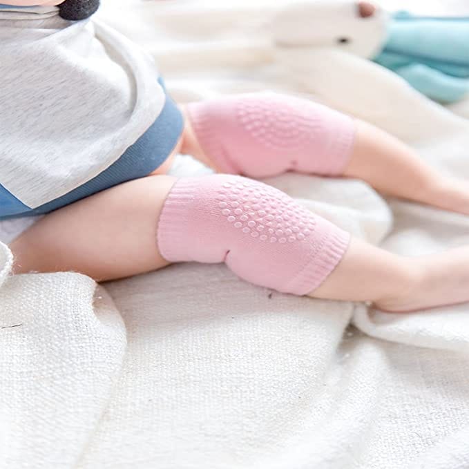 Baby Crawling Anti-Slip Knee Protector, Leg Warmers Kids Knee pads, Adjustable Kneepads