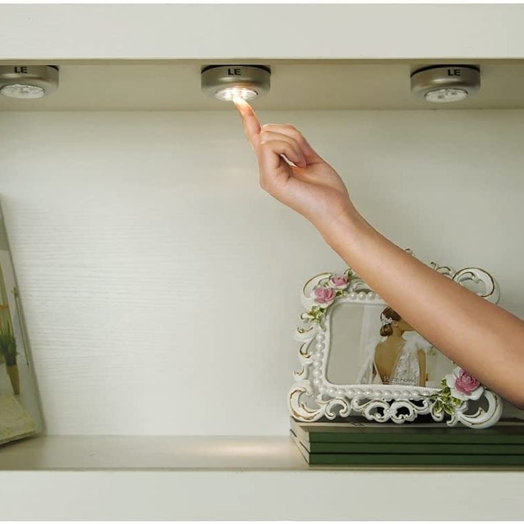 Small Push Button Tap Light