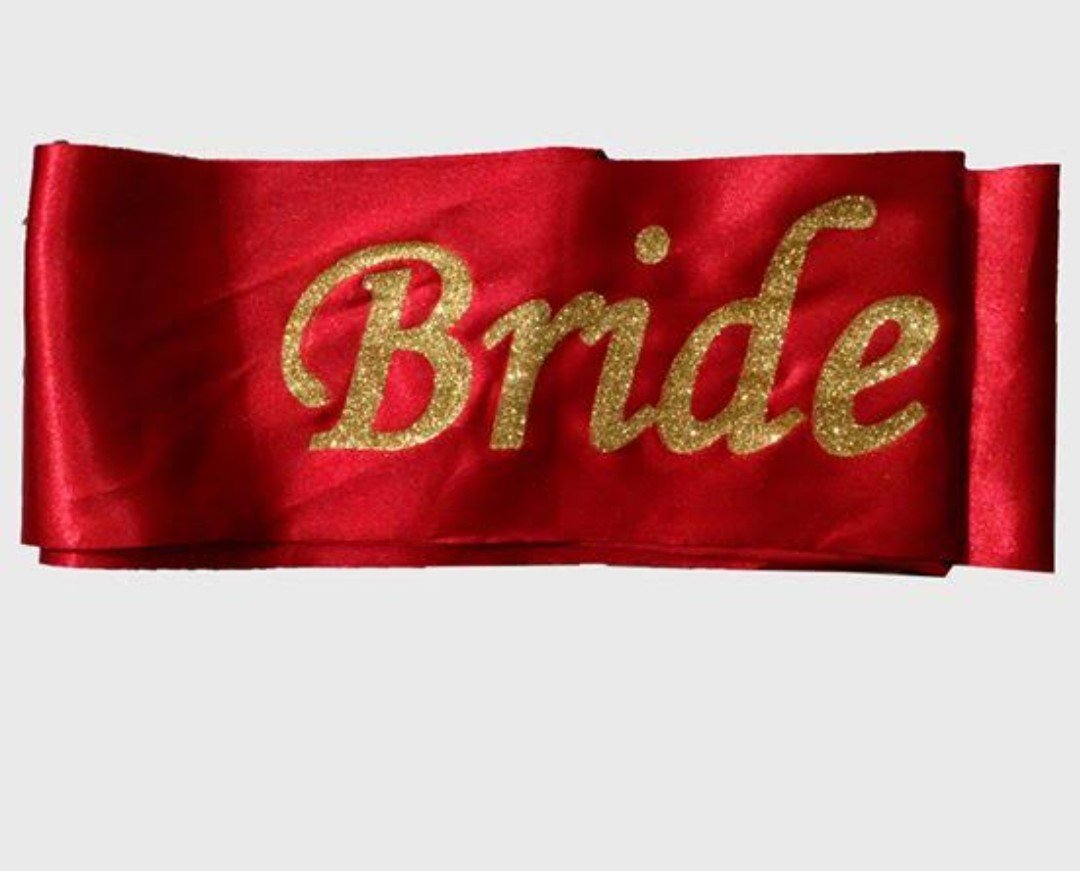 Bride to be Sash