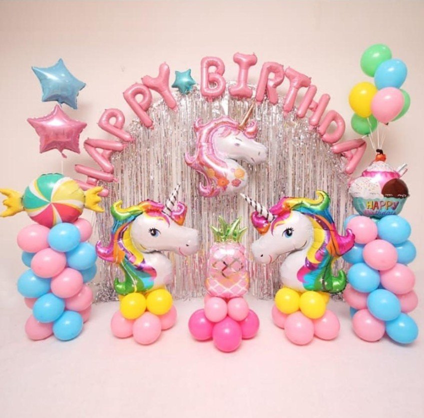 Unicorn Theme Balloons Deal