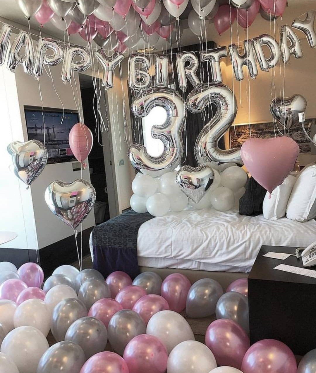 Happy birthday Number foil balloon Deal