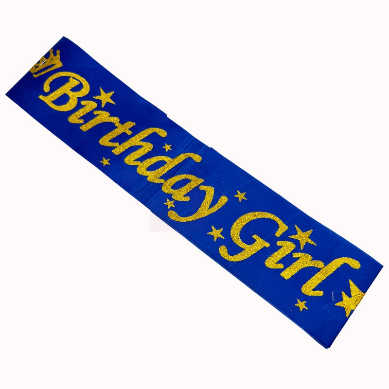 Birthday Girl Sash