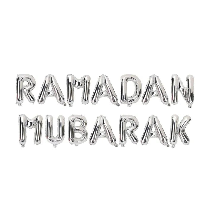 Ramadan Mubarak Foil Balloons