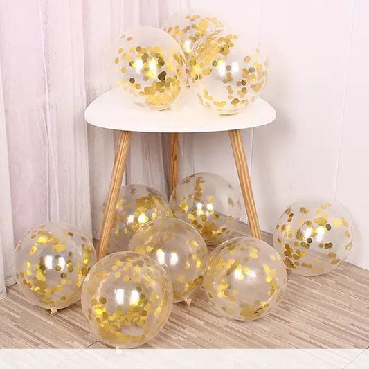 Pack of 5 Confetti Balloons