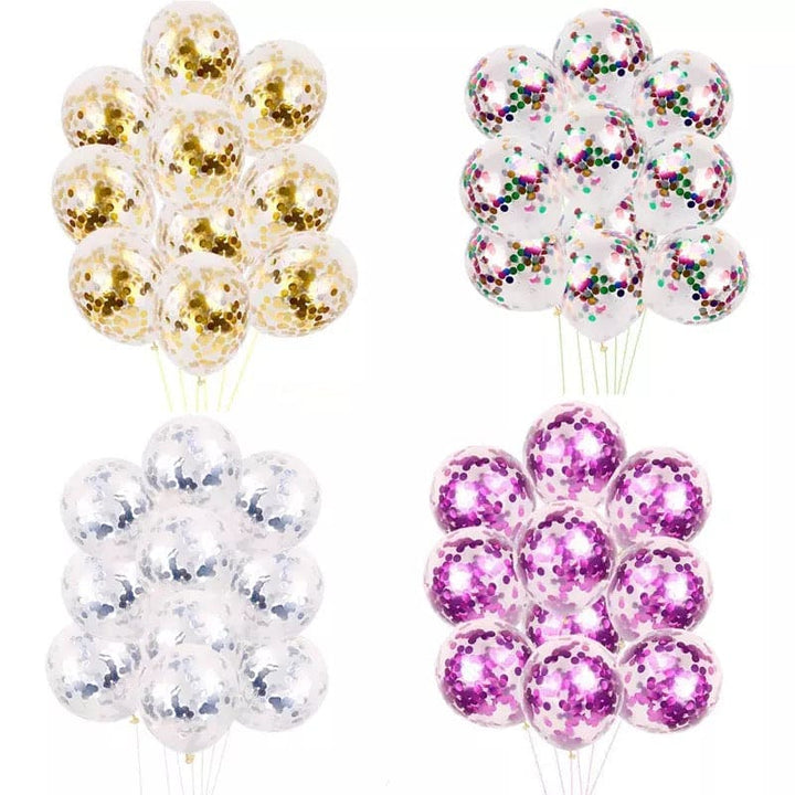 Pack of 5 Confetti Balloons