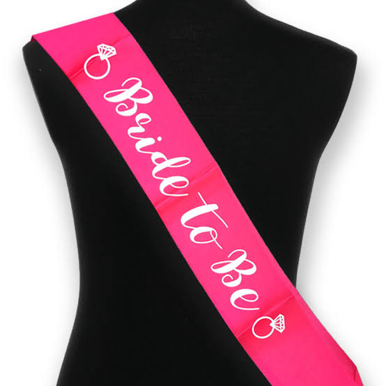 Bride to be Sash