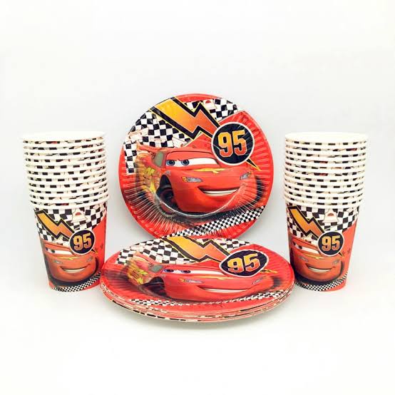 10pc Cartoon paper cups