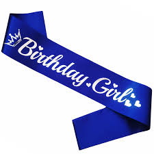 Birthday Girl Sash