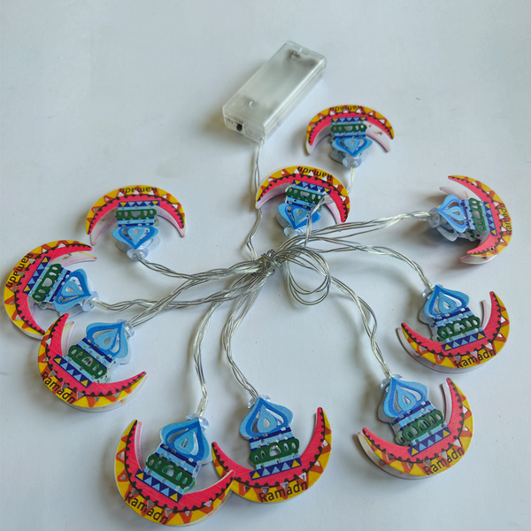 Ramadan Led Light - Mosque and Moon Shaped
