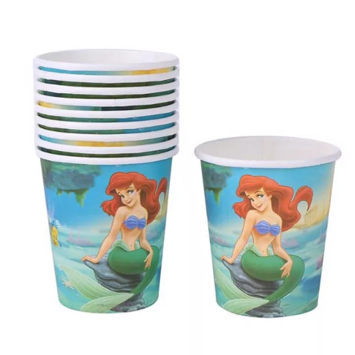 10pc Cartoon paper cups