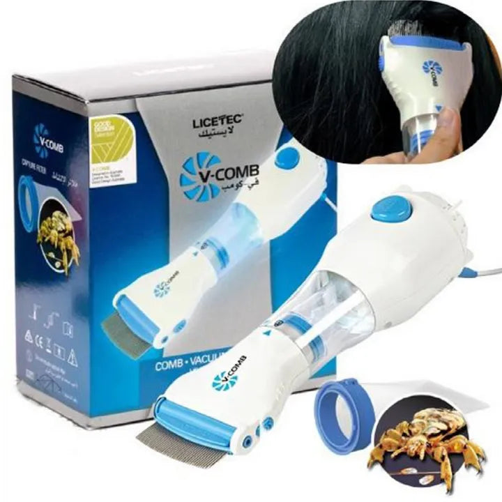 V-Comb Electric Head Anti Lice Removal Machine