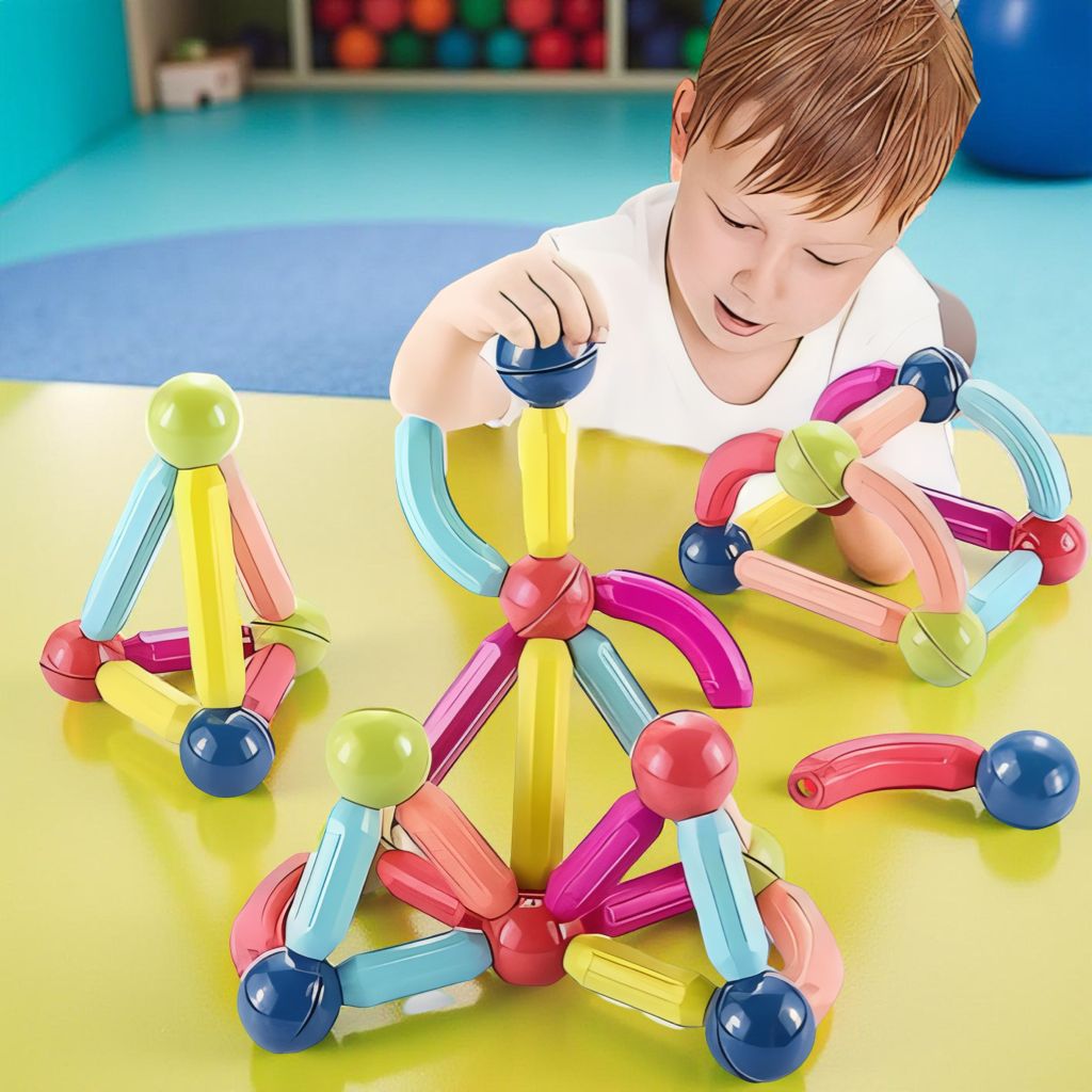 🧲 25pcs Magnetism Set for Kids Brain Development Toy Box