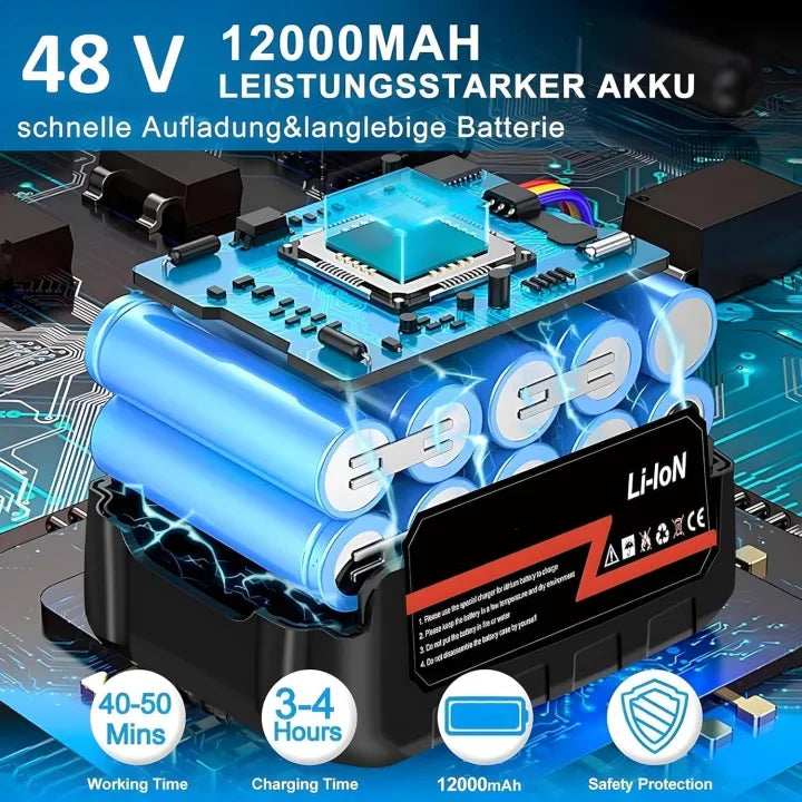 High Pressure Washer Rechargeable Gun 48V - Car Wash Machine Pump - Solar Panel Cleaner - Car - Fence - Wall - Floor Cleaning