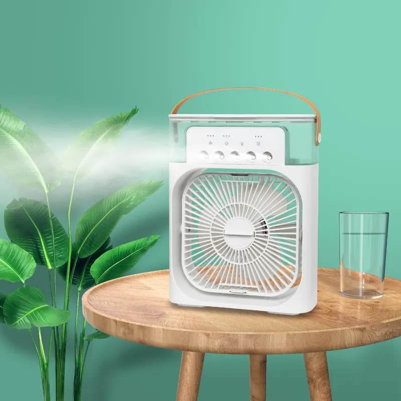 Multifunction Water Spray Mist Fan Air Cooler fan USB Electric
