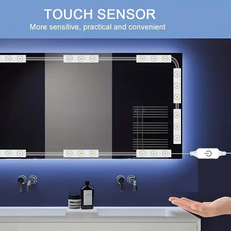 10 Modules USB Mirror Makeup LED Light Vanity
Box Pack