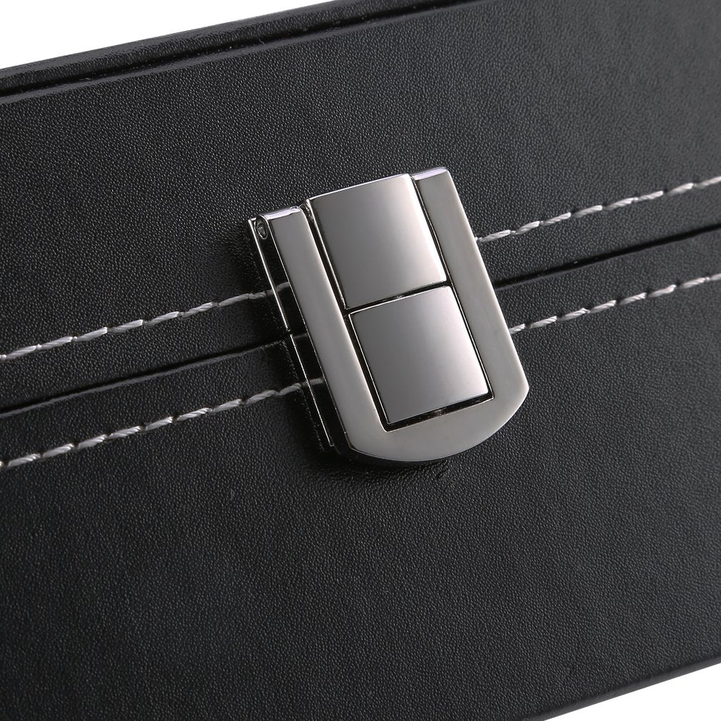 PU Leather Watch Storage Box – Luxury Organizer Case with 6 & 10 Grid Options | Display & Storage for Watches