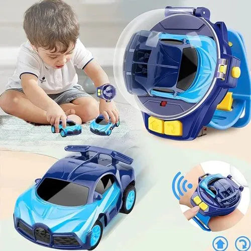 Mini Watch Control Car Cute RC Car Kids Game Interactive Toys Gift For Boys/ Girls