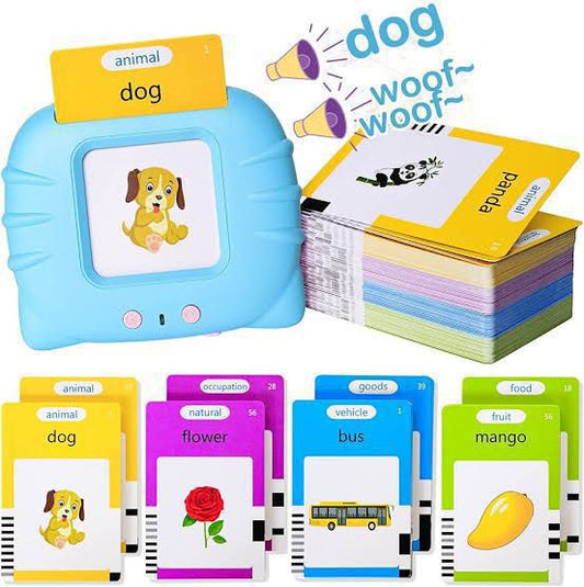 Rechargeable Educational Speaking Card Toy (with 112 Cards / 224 Words