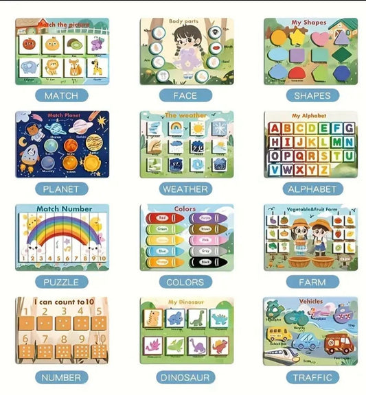 Kids Pre-School Busy book