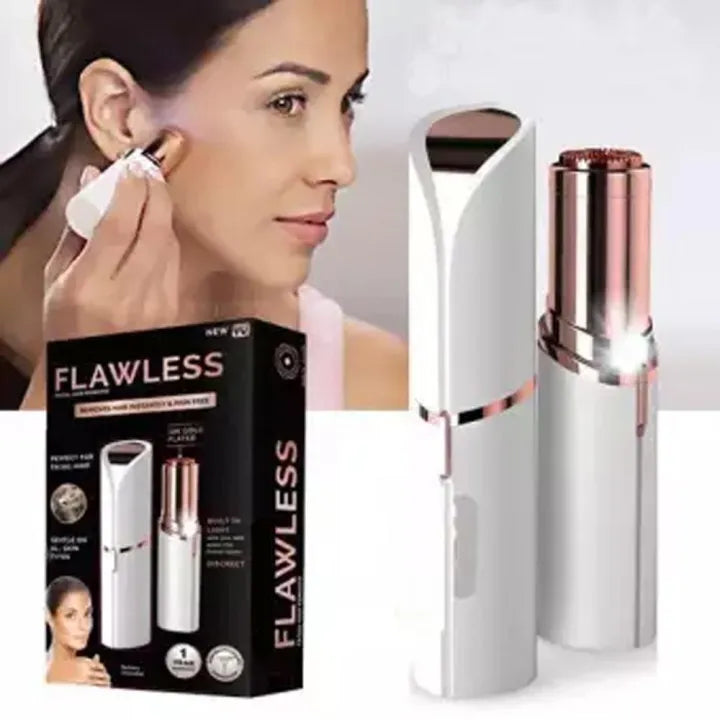 Rechargeable Flawless Hair remover for Women - Gentle, Painless and Long Lasting