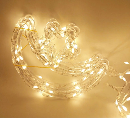 New Design Star & Moon Curtain lights for Ramzan/Eid Decoration