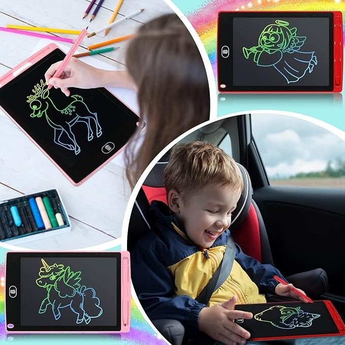 LCD writing tablet for kids - digital drawing pad - erasable writing board best gift