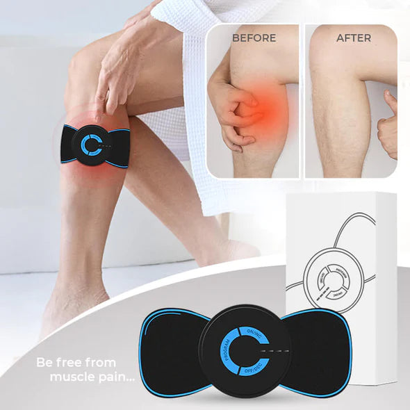 Mini Body Massager Pulse Neck Pain Relief EMS Butterfly Body Massager Men & Women