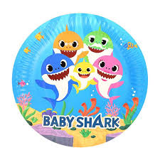 10pc Cartoon Party Paper Plates