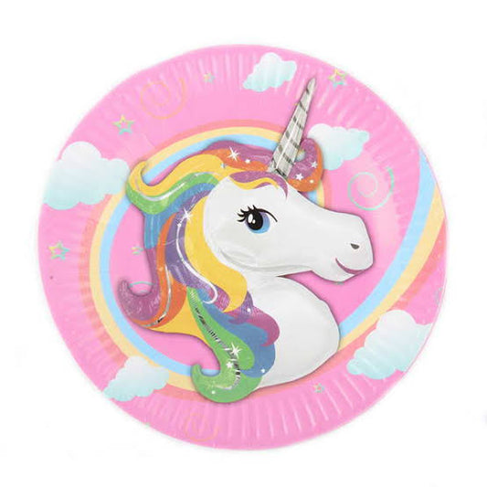 10pc Cartoon Party Paper Plates